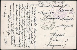 1915 Képeslap / Postcard 'K.u.k. Matrosenkorps III. Seebatallion' - Altri & Non Classificati