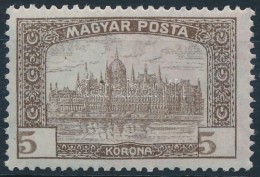 * 1919 Magyar Posta 5K KeretbÅ‘l Kicsúszott értékszámok - Altri & Non Classificati