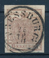 O 1850 6kr HP I. ,,PRESSBURG' - Altri & Non Classificati