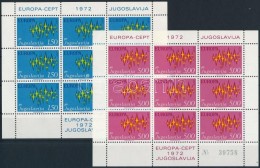 ** 1972 Europa CEPT Kisív Sor Mi 1457 - 1458 - Other & Unclassified