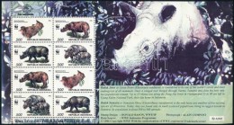 ** 1996 2 Klf WWF Kisív Mi 1648-1651 - Altri & Non Classificati