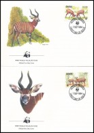 1984 WWF: Bongó Sor 4 Db FDC Mi 1060-1063 - Other & Unclassified