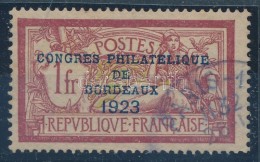 O 1923 Filatéliai Kongresszus ívszéli Bélyeg Mi 152 (Mi EUR 450,-) - Other & Unclassified