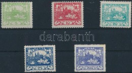 * 1918-1919 Forgalmi, Hradzsin Sor Mi 2 A - 5 A, 9 D - Altri & Non Classificati