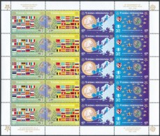 ** 2005 50 éves Az Europa CEPT Bélyeg Kisív Mi 419 A-422 A - Altri & Non Classificati