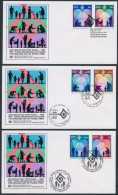 1994 Család éve Sorozat 3 Klf FDC - Other & Unclassified