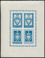 ** 1938/1a IV. PAX Ifjúsági Bélyegkiállítás Emlékív... - Other & Unclassified