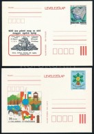 1980-1983 2 Db Használatlan Díjjegyes LevelezÅ‘lap Poloskáva / 2 Different PS-card With Colour... - Altri & Non Classificati