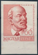 ** 1960 Arcképek (II.) Lenin ívszéli Vágott Bélyeg - Other & Unclassified