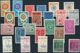 ** 1964 -1966 Europa CEPT 24 Klf Bélyeg(apró Törések, Betapadásnyom) - Altri & Non Classificati