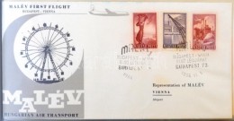 20 Db Malév ElsÅ‘ Repülés Küldemény 1956-1967 Levél Berakóban - Other & Unclassified