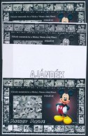 ** 2014/12 Mickey Mouse 4 Db-os Emlékív Garnitúra (28.000) - Other & Unclassified