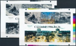 ** 2016/09 Csernobil Cromalin Emlékívpár GaranciabélyegzÅ‘vel (120.000) - Altri & Non Classificati