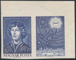 ** 1973 Nikolausz Kopernikusz Vágott ívsarki Szelvényes Bélyeg (3.000) - Altri & Non Classificati