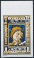 ** 1972 Janus Pannonius Vágott ívszéli Bélyeg - Altri & Non Classificati