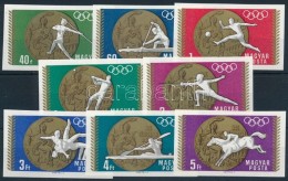 ** 1969 Olimpiai érmesek (II.) Vágott Sor (3.200) - Other & Unclassified
