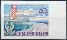 ** 1969 Az 1968. Balaton (II) KiegészítÅ‘ értéke Vágott ívszéli... - Other & Unclassified