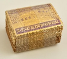 1938 Budapesti Turista Egyesület 'Dr. György DezsÅ‘' Menedékház 100 Db Lila-arany... - Non Classificati