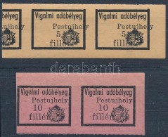 1946 Vigalmi Adóbélyeg 5f és 10f Pár (5f A Harmadik Bélyeg... - Non Classificati