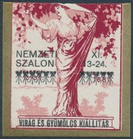 1903 Virág és Gyümölcs Kiállítás Levélzáró, R! - Unclassified