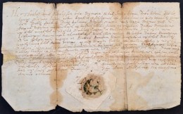 1618 Miskolc, Theökés János Miskolci FÅ‘bíró Oklevele SzÅ‘lÅ‘ügyben, Magyar... - Non Classificati