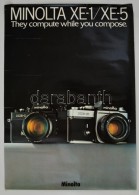 Cca 1975 Minolta FényképezÅ‘gép Reklámplakát, 84x60 Cm / Minolta Cameras... - Other & Unclassified