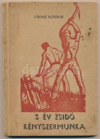 Grosz Sándor: 3 év Zsidó Kényszermunka. A Romániai Fasizmus Fekete... - Non Classificati