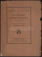 Edgar Allan Poe: Az Arckép. A Fekete Macska. Monumenta Literarum II. Sorozat 10. Szám.... - Unclassified