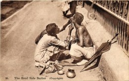 T2 The Road Side Barber, Calcutta; Folklore - Non Classificati