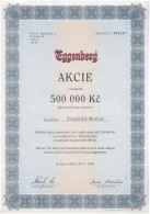 Csehország 1995. 'Eggenberg' Sörgyár Részvénye 500.000K-ról T:I-
Czech... - Non Classificati