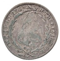 1780B/SK-PD 20kr Ag 'Mária Terézia' (6,57g) T:2,2- Patina 
Hungary 1780B/SK-PD 20 Kreuzer Ag 'Maria... - Unclassified