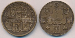 Lapis András (1942-) DN 'Szeged / Szeged Tourist' Br Emlékérem (42mm) + DN 'Szeged Tourist -... - Non Classificati