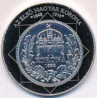 DN 'A Magyar Nemzet Pénzérméi - Az ElsÅ‘ Magyar Korona 1892-1925' Ag Emlékérem... - Non Classificati