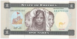 Eritrea 1997. 1N T:I-
Eritrea 1997. 1 Nakfa C:AU
Krause 1 - Unclassified
