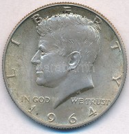 Amerikai Egyesült Államok 1964. 1/2$ Ag 'Kennedy' T:2 Patina 
USA 1964. 1/2 Dollar Ag 'Kennedy' C:XF... - Non Classificati