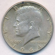 Amerikai Egyesült Államok 1964. 1/2$ Ag 'Kennedy' T:2 Patina 
USA 1964. 1/2 Dollar Ag 'Kennedy' C:XF... - Non Classificati