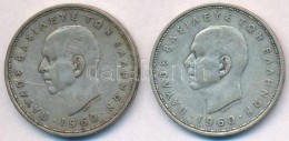 Görögország 1960. 20D Ag 'I. Pál' (2x) T:2,2- K.
Greece 1960. 20 Drachmai Ag 'Paul I' (2x)... - Unclassified