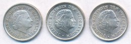 Holland Antillák 1963-1970. 1/10G Ag 'Julianna' (3xklf) T:1-
Netherlands Antilles 1963-1970. 1/10 Gulden Ag... - Unclassified