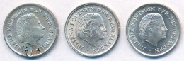 Holland Antillák 1966-1970. 1/10G Ag 'Julianna' (3x) T:1-
Netherlands Antilles 1966-1970. 1/10 Gulden Ag... - Unclassified