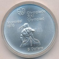 Kanada 1974. 5$ Ag 'Montreali Olimpia - Kenuzás' T:BU 
Canada 1974. 5 Dollars Ag 'Montreal Olympic Games -... - Non Classificati