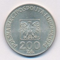 Lengyelország 1974. 200Zl Ag 'A Lengyel Népköztársaság 30.... - Non Classificati