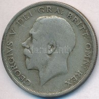 Nagy-Britannia 1920. 1/2C Ag 'V. György' T:3 
Great Britain 1920. 1/2 Crown Ag 'George V' C:F - Non Classificati