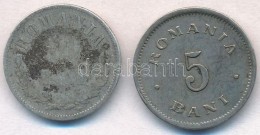 Románia 1876. 50b Ag + 1900. 5b Cu-Ni T:2-,3,2
Romania 1876. 50 Bani Ag + 1900. 5 Bani Cu-Ni... - Non Classificati