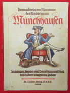 BARON VON MUNCHHAUSEN - Picture Book / Bilderbuch, Edition: Trenkler, Leipzig, Germany, Cca 1930. - Picture Book