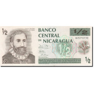 Billet, Nicaragua, 1/2 Cordoba, 1991-1992, Undated (1991), KM:171, NEUF - Nicaragua