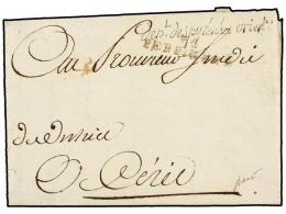 ESPAÑA: PREFILATELIA. 1795 (15 Septiembre). EJÉRCITOS FRANCESES. Cuartel General De Perpignan... - Other & Unclassified