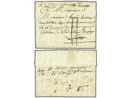 ESPAÑA: PREFILATELIA. 1811 (17 Julio). EJÉRCITOS FRANCESES. STRASBOURG (Francia) A... - Other & Unclassified