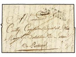 ESPAÑA: PREFILATELIA. 1811 (8 Agosto). EJÉRCITOS FRANCESES. CAEN (Francia) A Un Capitán... - Other & Unclassified