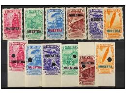 ** ESPAÑA: BENEFICENCIA. Ed.21/26M Y 21/26MTb. SERIE COMPLETA, Habilitados MUESTRA Y SIN... - Other & Unclassified