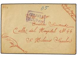 ESPAÑA GUERRA CIVIL. 1939. VALLE DEL BAZTAN (Navarra) A S. HILARIO SACALM. Sobre Enviado Desde 64 Bon. De... - Other & Unclassified